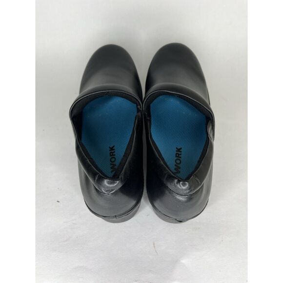 Dr. Scholl’s Black Rubber Slip Ons Oil Resistant Clogs Shoes Women 8.5M US/39EU - Picture 8 of 10